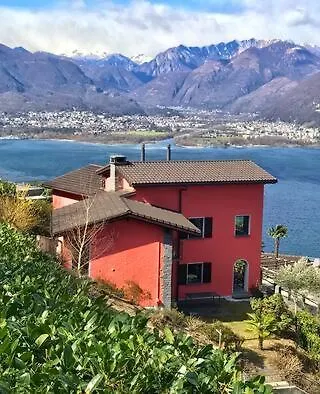 Casa Dorothea Mit Pool Ueber Maggiore * Gambarogno